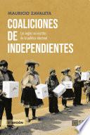 Libro Coaliciones de independientes