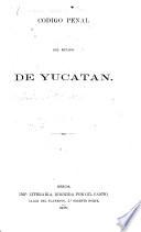 Código penal del estado de Yucatan