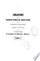 Coleccion de documentos ineditos del archive general de la Corona de Aragon