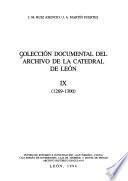 Colección documental del Archivo de la Catedral de León: 1269-1300