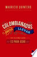 Libro Colombianadas para llevar