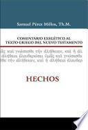 Libro Comentario Exegetico Al Griego del Nuevo Testamento Hechos