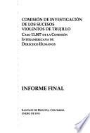 Comisión de investigación de los sucesos violentos de Trujillo