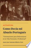 Libro Como Decía mi Abuelo Portugués