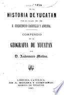 Compendio de la historia de Yucatan