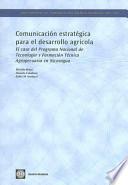Libro Comunicacion estratégica para el desarrollo agrícola