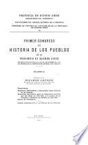 Congreso de Historia de los Pueblos de la Provincia de Buenos Aires