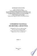 Congreso Nacional de Historia Argentina