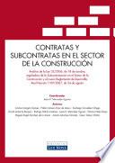 Contratas y subcontratas en el sector de la construcción (e-book)