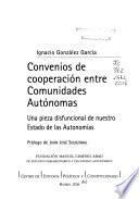 Convenios de cooperación entre comunidades autónomas