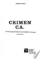 Crimen, C.A.