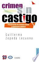 Libro Crimen sin castigo