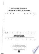 Crónica del gobierno de Carlos Salinas de Gortari, 1988-1994: Antecedentes, campaña electoral y elecciones federales, 1987-1988