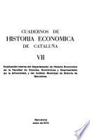 Cuadernos de historia económica de Cataluña