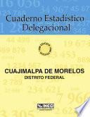 Cuajimalpa de Morelos Distrito Federal. Cuaderno estadístico delegacional 1996