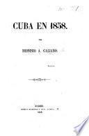 Cuba en 1858