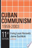 Libro Cuban Communism, 1959-2003