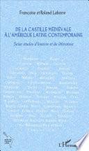 Libro De la Castille médiévale à l'Amérique latine contemporaine