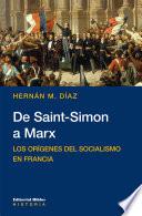 De Saint-Simon a Marx