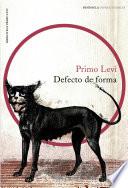 Libro Defecto de forma