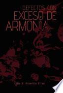 Libro Defectos con Exceso de Armonía