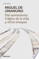 Libro Del sentimiento trágico de la vida y otros ensayos