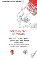 Libro Derecho civil en versos