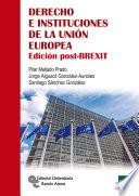 Derecho e instituciones de la Unión Europea