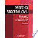 Libro Derecho procesal civil