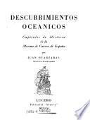 Descubrimientos oceánicos capítulos de historia de la marina de guerra de España