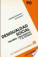 Libro Desigualdad social