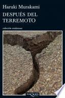 Libro Después del terremoto