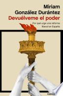 Libro Devuélveme el poder