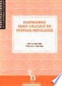 Libro Diagramas para cálculo de perfiles metálicos