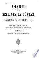 Diario de las Sesiones de Cortes, Congreso de los Diputados