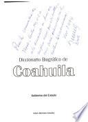 Diccionario biográfico de Coahuila