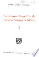 Diccionario biográfico de historia antigua de Méjico
