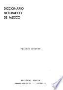 Diccionario biográfico de México