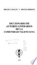 Diccionario de autores literarios de la comunidad valenciana