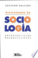 Libro Diccionario de sociología