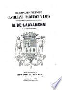 Diccionario trilingue Castellano, Bascuence y Latin por Manuel de Larramendi