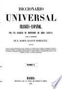 Diccionario universal francés-español: Francés-español