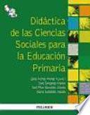 Didáctica de las ciencias sociales para la educación primaria