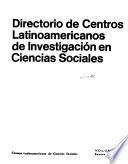 Directorio de centros latinoamericanos de investigación en ciencias sociales