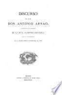 Discurso leido ante esta corporacion [la Real Academia Espanola] en la sesion pública inaugural de 1876