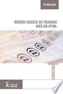 Libro Diseño básico de páginas web en HTML