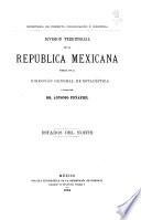 División territorial de la República Mexicana