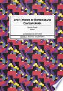 Libro Doce estudios de historiografía contemporánea