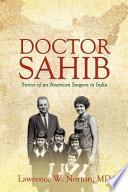 Libro Doctor Sahib
