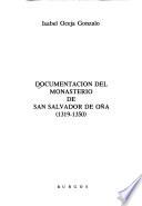 Documentación del Monasterio de San Salvador de Oña